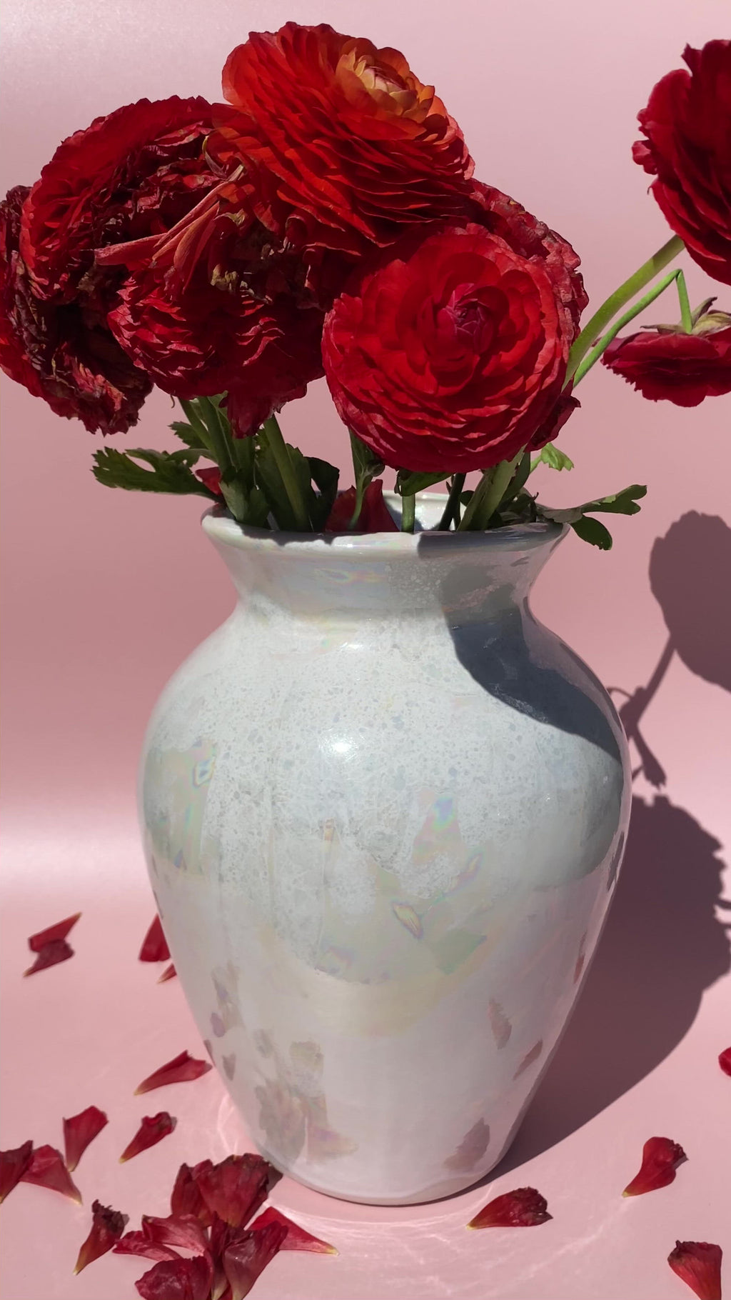 Mother Of Pearl Vase