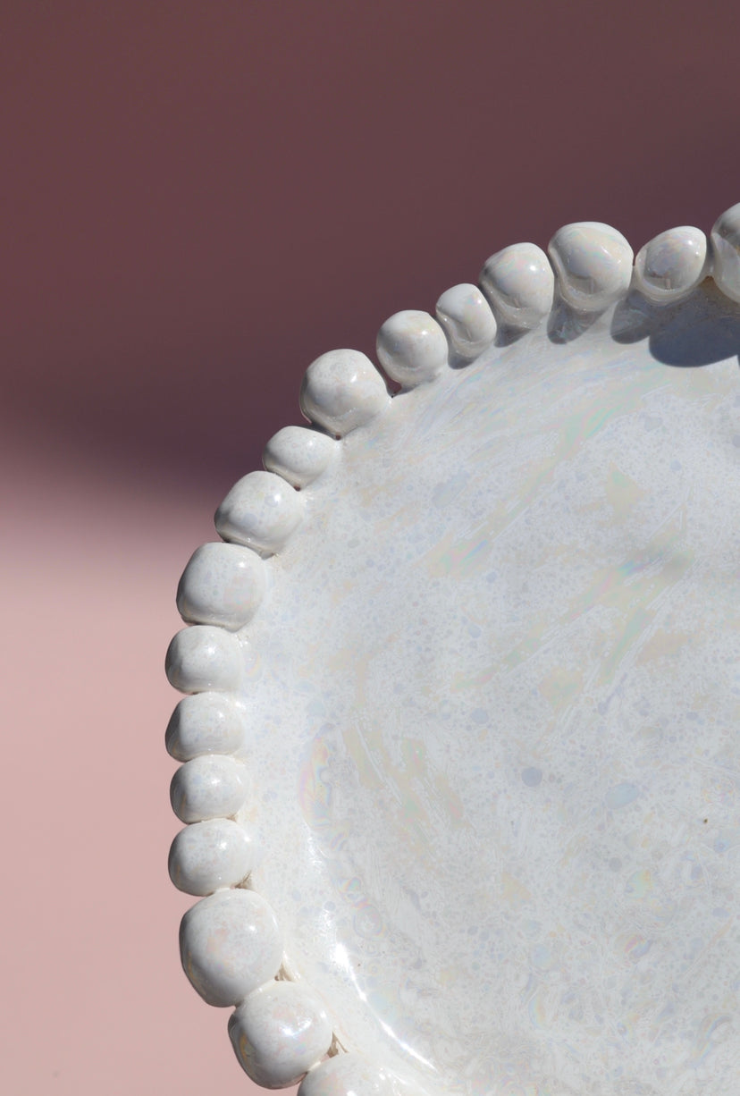 Holographic String Of Pearls Plate ~ Second