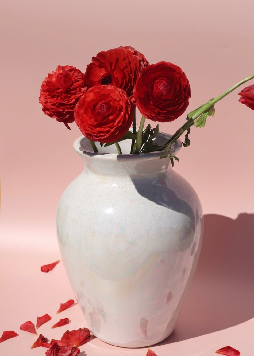 Mother Of Pearl Vase