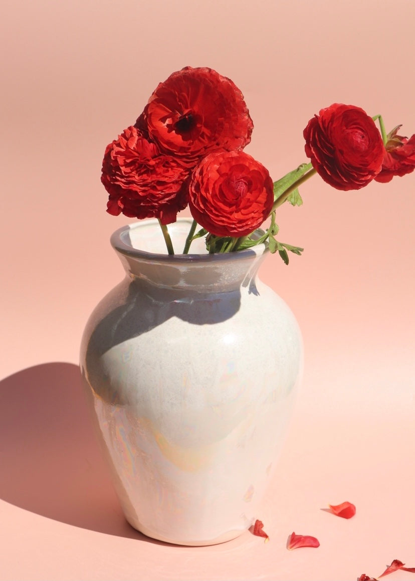 Mother Of Pearl Vase