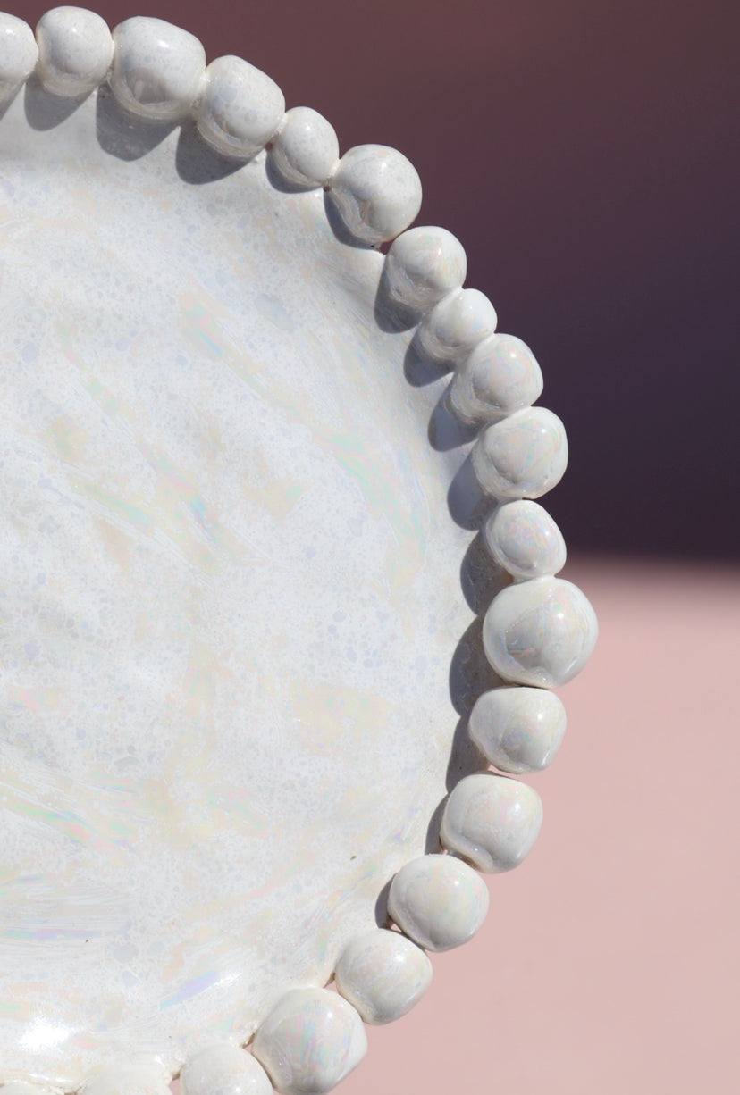 Holographic String Of Pearls Plate ~ Second