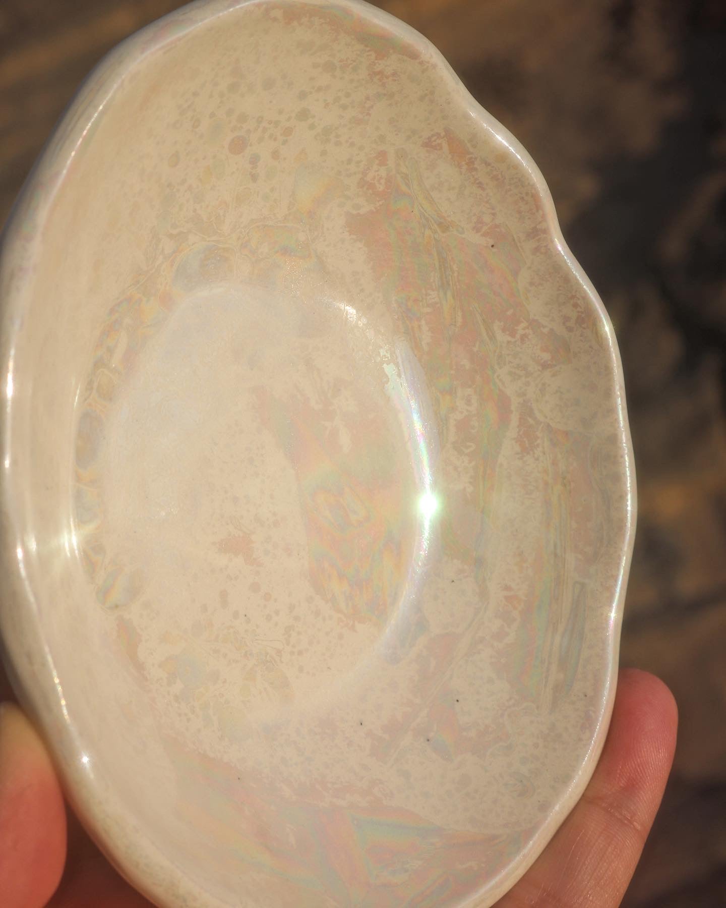 Opal Ceramic Dish
