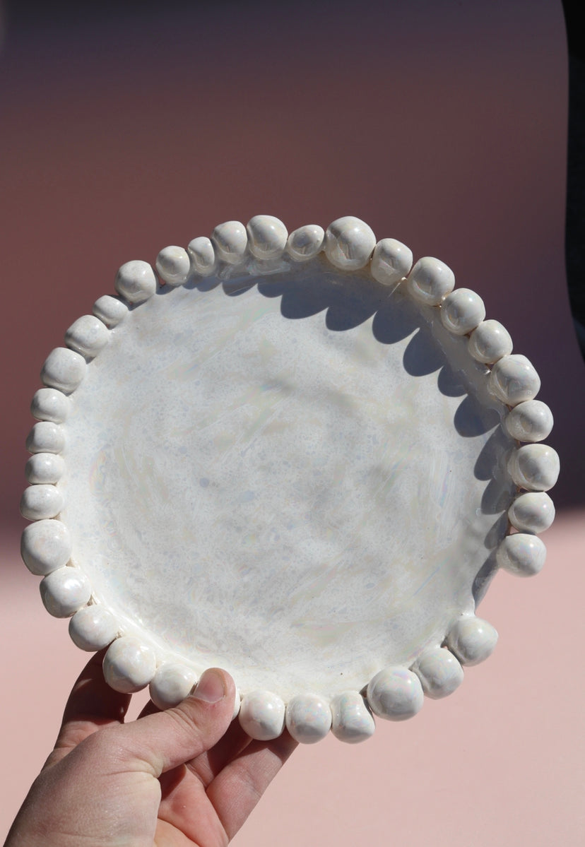 Holographic String Of Pearls Plate ~ Second